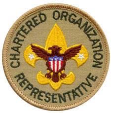 Chartered Organization Representative patch